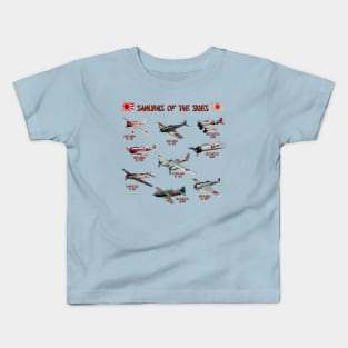 Samurais of the Skies Kids T-Shirt